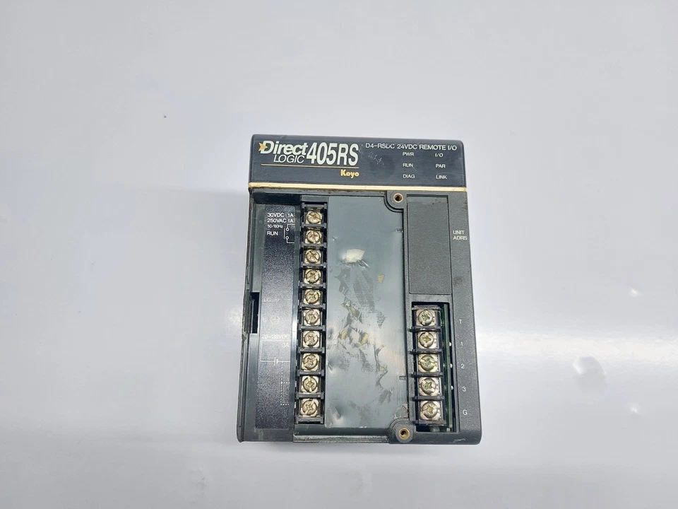 Koyo Direct Logic 405rs d4-rsdc 24vdc Remote I/O Module - Image 2 of 4