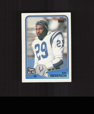 1988 Topps #118 Eric Dickerson Colts Vintage Football Card