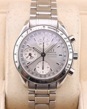 Omega Speedmaster Triple Date Ref. 3523.30 Silver dial