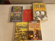 5 CIVIL WAR READER POCKET ARMCHAIR STRANGE BATTLES IN PICTURES