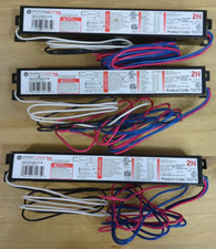 LOT OF 3 GE Ultramax G Series Electronic Ballast GE232MAX-G-N -2 bulb S14