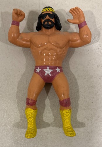 1986 LJN TITAN SPORTS WWF MACHO MAN RANDY SAVAGE 8" VINTAGE WRESTLING FIGURE