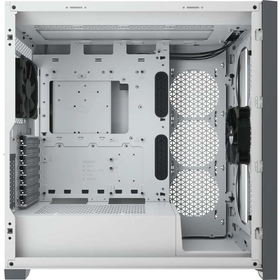 Case PC Midi-Tower ATX 3 Porte USB colore Bianco - CC-9011243-WW Corsair - Immagine 4 di 4