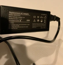 Replacement AC Adapter, Model# SK90195333, AC Power Cord Included