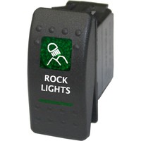 Rocker Switch 515g 12v Rock Lights On-off Green Mini Truck Offroad 4wd Rocker Switch 515g 12v Rock Lights On-off Green Mini Truck Offroad 4wd