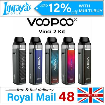 Voopoo Vinci 2 Kit 1500mAh Battery | 2ml Capacity| 50W E-Cigarette Pod Mod Kit | eBay UK Voopoo Vinci 2 Kit 1500mAh Battery | 2ml Capacity| 50W E-Cigarette Pod Mod Kit | eBay UK
