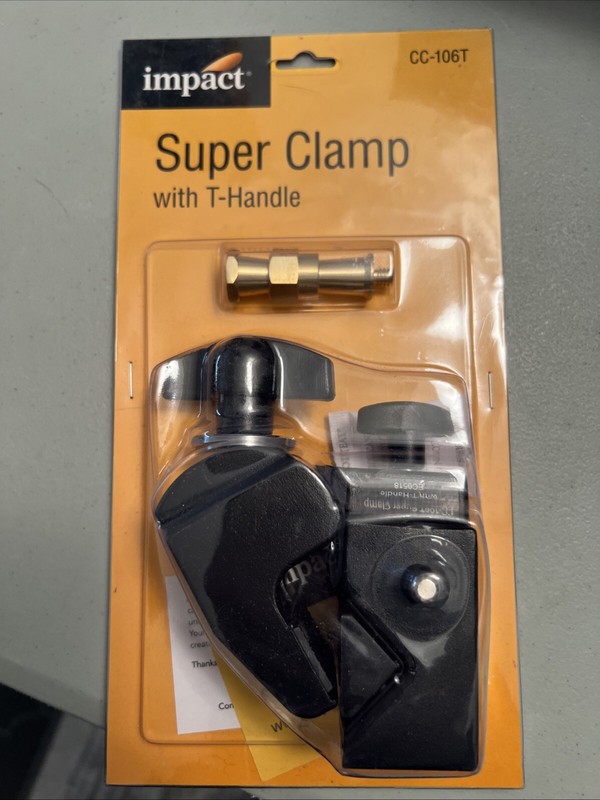 Impact Super Clamp with T-Handle