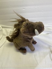 Disney The Lion King Pumbaa Talking Soft Plush Warthog Stuffed Animal Sound