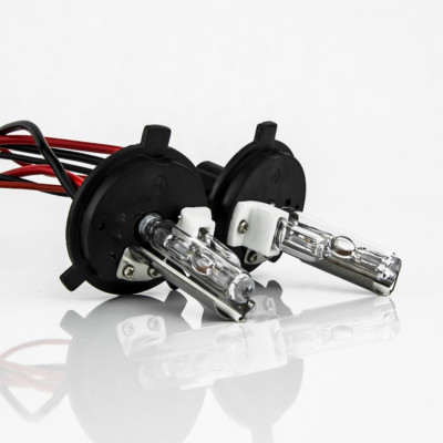 Kit D'ampoules HID Xénon 55W H4 HB2 9003 4300K - Super Slim - Couleur OEM - Pour Feux De Croisement