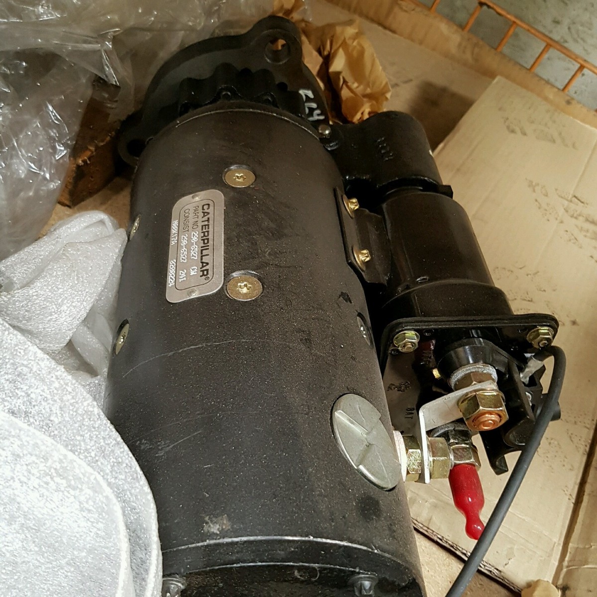 Caterpillar/CAT Starter motor C18/C19/C20/C22/C24/C30/C32 part no