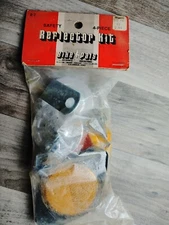 VINTAGE CAT EYE BICYCLE REFLECTOR KIT 4-PIECE 