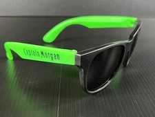 Captain Morgan Original Spiced Rum Neon Green Plastic Sunglasses - NEW