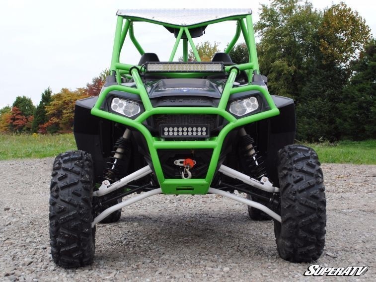 Polaris RZR XP Turbo High Clearance 1.5in. Forward Offset A-Arms (Chromoly) In Voodoo Blue | SuperATV - Foto 5