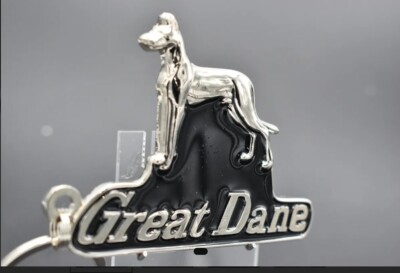 Great dane metal keychain- 27