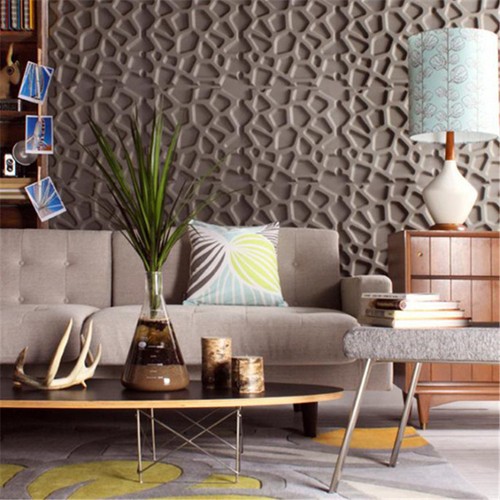 PVC 3D Wall panel Decorative Wall Ceiling Tiles Cladding NOT BAMBOO 50cmx50cm - Picture 3 of 126