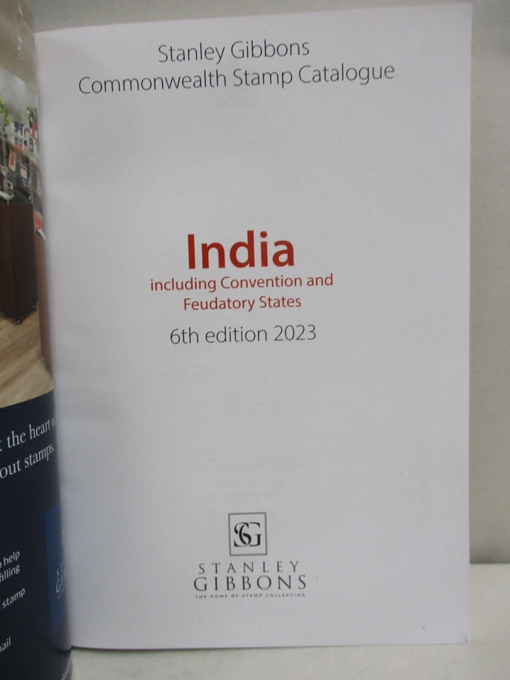 Stanley Gibbons Commonwealth Stamp Catalog India 6th Edition 2023 Softcover - Image 2 of 4