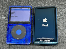 APPLE iPOD CLASSIC 5.5th Atomic Ocean Blue 256gb SSD Wolfson DAC Battery