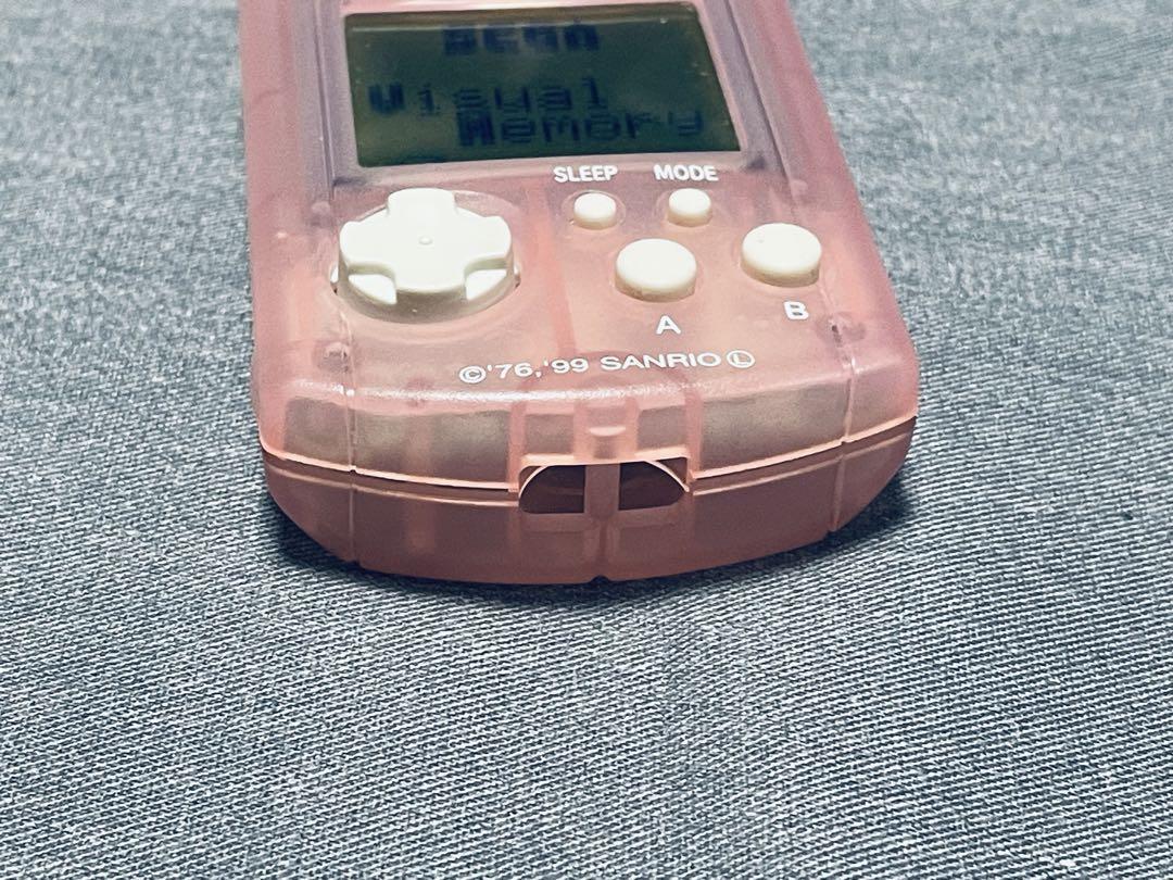 SEGA Dreamcast Hello Kitty Visual Memory Unit VMU Memory Card