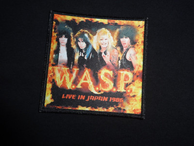 WASP W.A.S.P Patch Heve Metal Judas Priest Japan 1986 6666