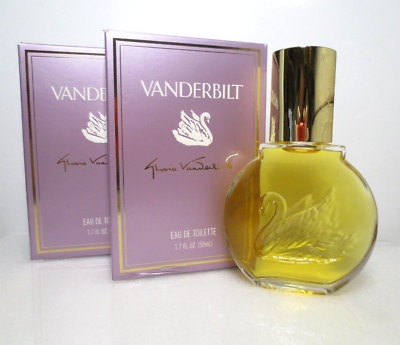 GLORIA VANDERBILT EAU DE TOILETTE SPLASH 1.7 OZ BOXED LOT OF 2