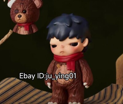 POP MART Shelter Series Hirono Six Generations Bear Doll ABS