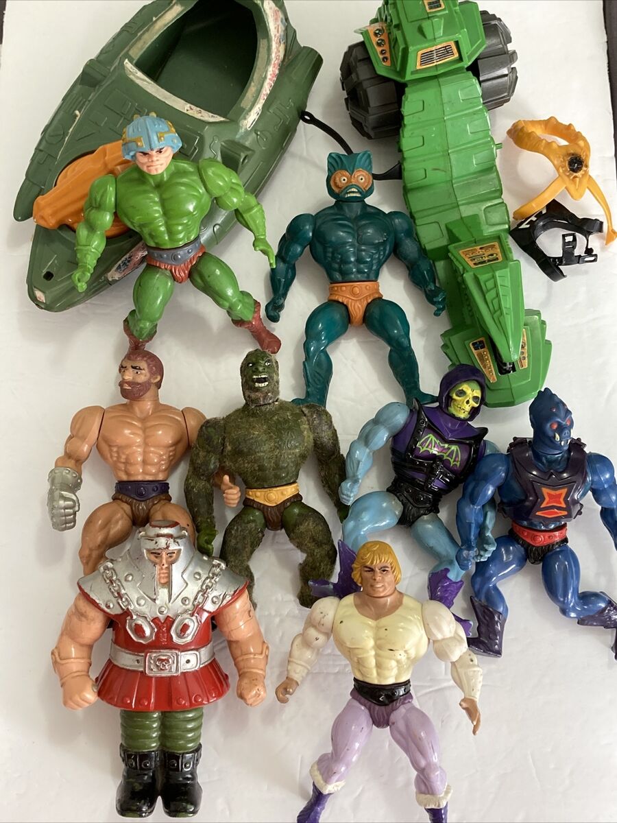 Lot Of He-Man Masters of the Universe Figures Collection Lot Of He-Man Masters of the Universe Figures Collection