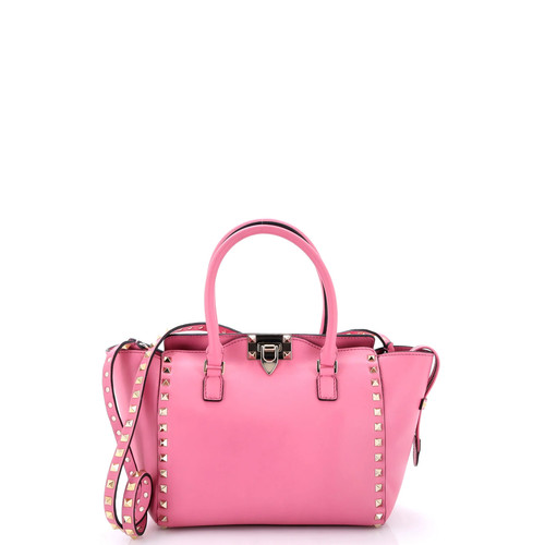 Valentino Garavani Rockstud Tote Rigid Leather Small