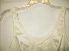 Vintage Vassarette Camisole - Ivory Color - Size Medium