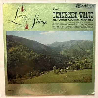 Living Strings LP Vinyl Play Tennessee Waltz & Other Country Favorites CAL 716