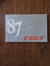 1987 87 Dodge Colt Owners Manual Guide Factory Original Glovebox Book OEM USED 