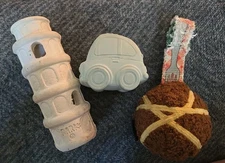 BarkBox Gently Used Super Chewer Toys, Italy Box, Medium/Large