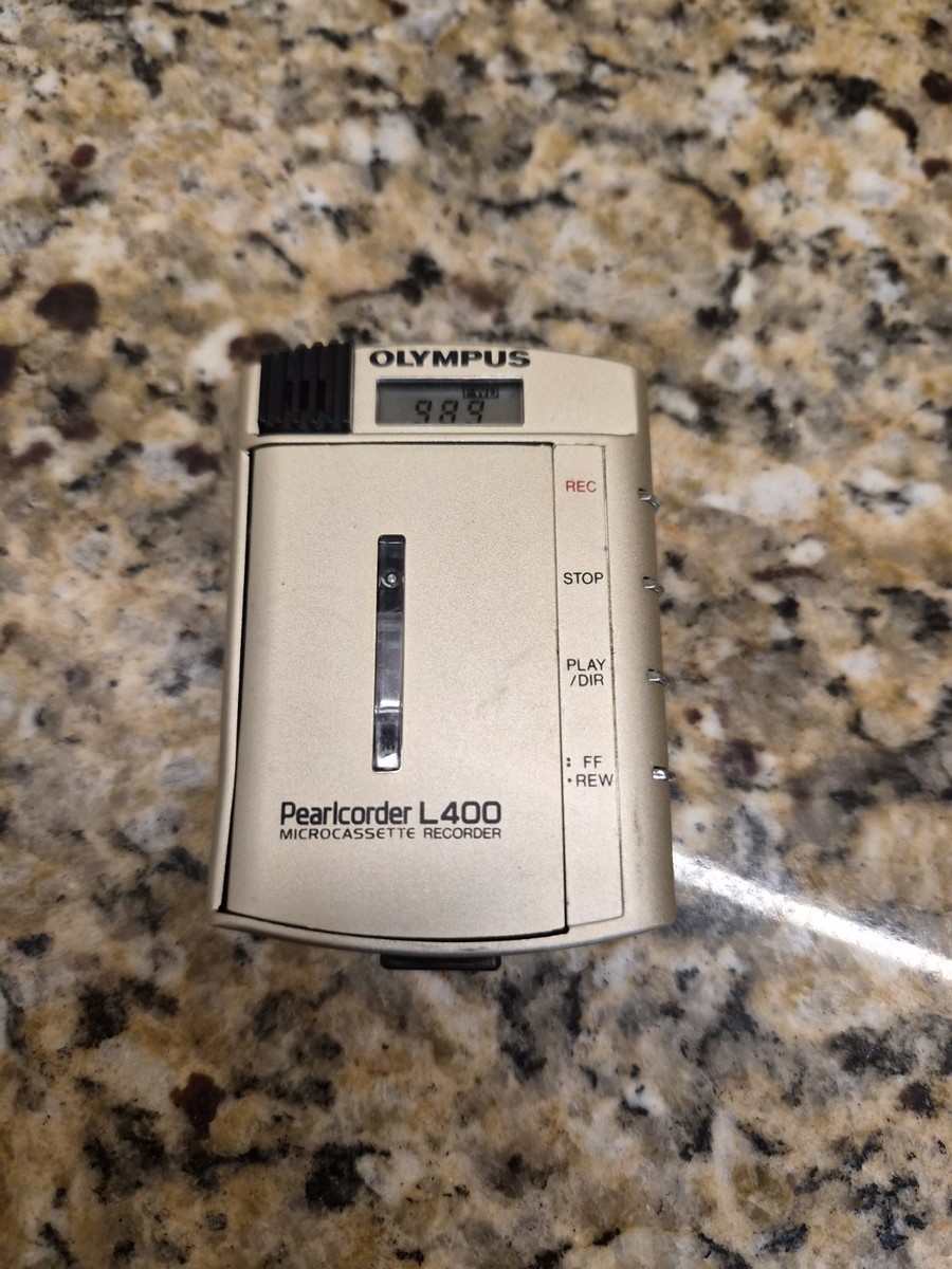 Olympus Pearlcorder L400 Microcassette Recorder (1992) Tested With