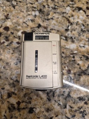 Olympus Pearlcorder L400 Microcassette Recorder (1992) Tested With