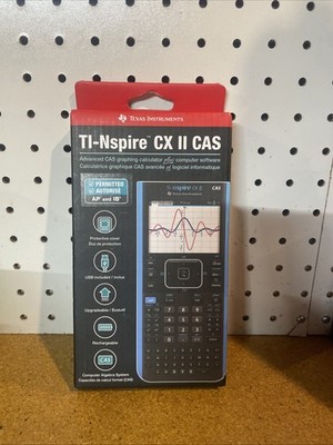 Texas Instruments TI-Nspire CX II CAS Graphing Calculator FAST FREE SHIPPING NEW