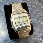 1991 Seiko Digital A904-5199 Watch Alarm Chronograph Mens with original band.