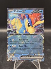 Pokemon TCG Keldeo ex 030/086 SV: White Flare Double Rare Holo NM