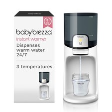 Baby Brezza Instant Bottle Warmer - Fast 1 Count Pack of 1 , White