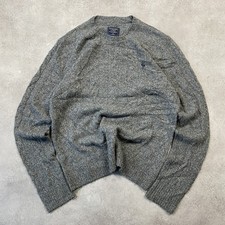 Abercrombie & Fitch Jumper Jumper Mens Medium Moose Sweater, Grey