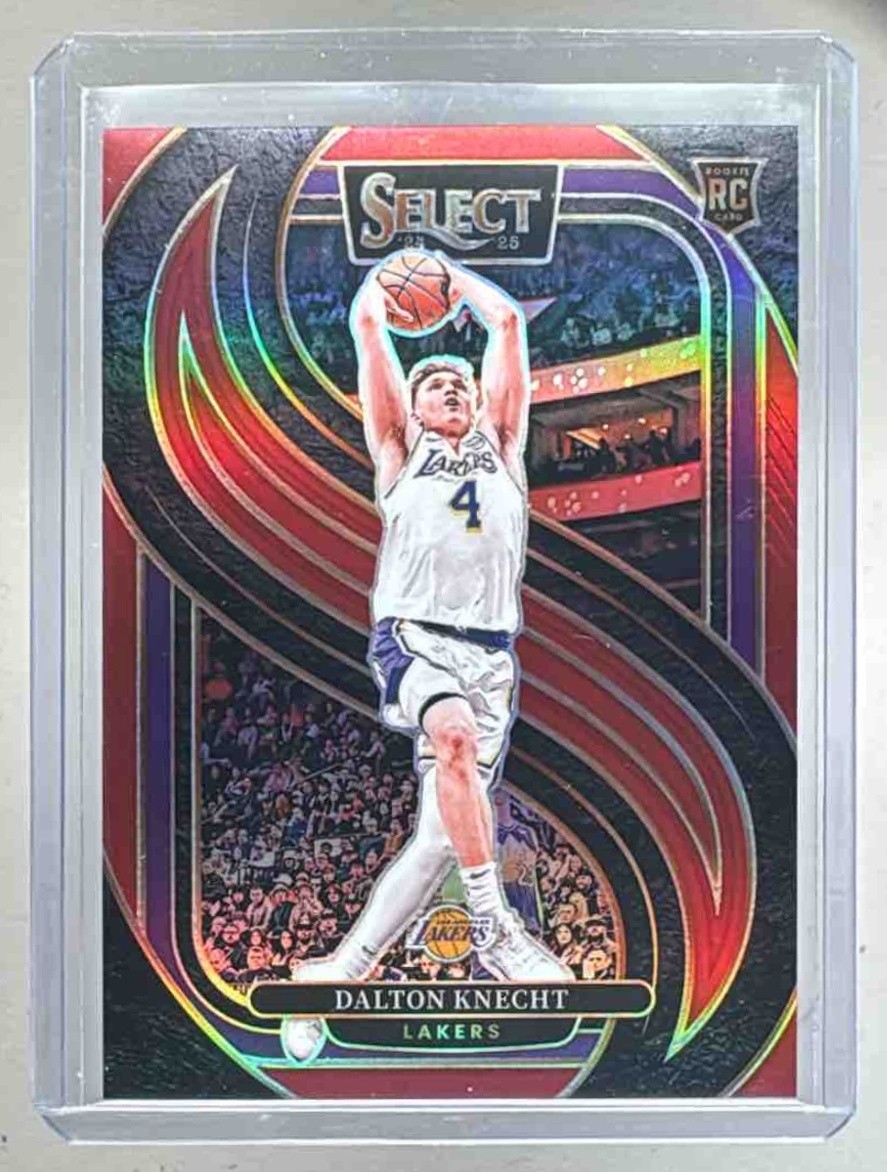 Dalton Knecht 2024 Panini Select #186 Red Prizm Premier Rookie RC /199