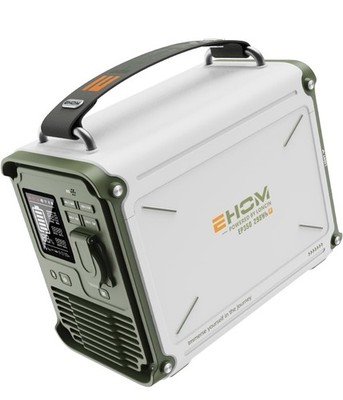 EHOM Portable Power Station 350W (Peak 700W), EP350 299Wh Solar Generator NIB