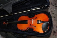 VL-1245 Audubon Strings LLC 3/4 Student Violin W/ Case  Bow New Haven CT Nice 