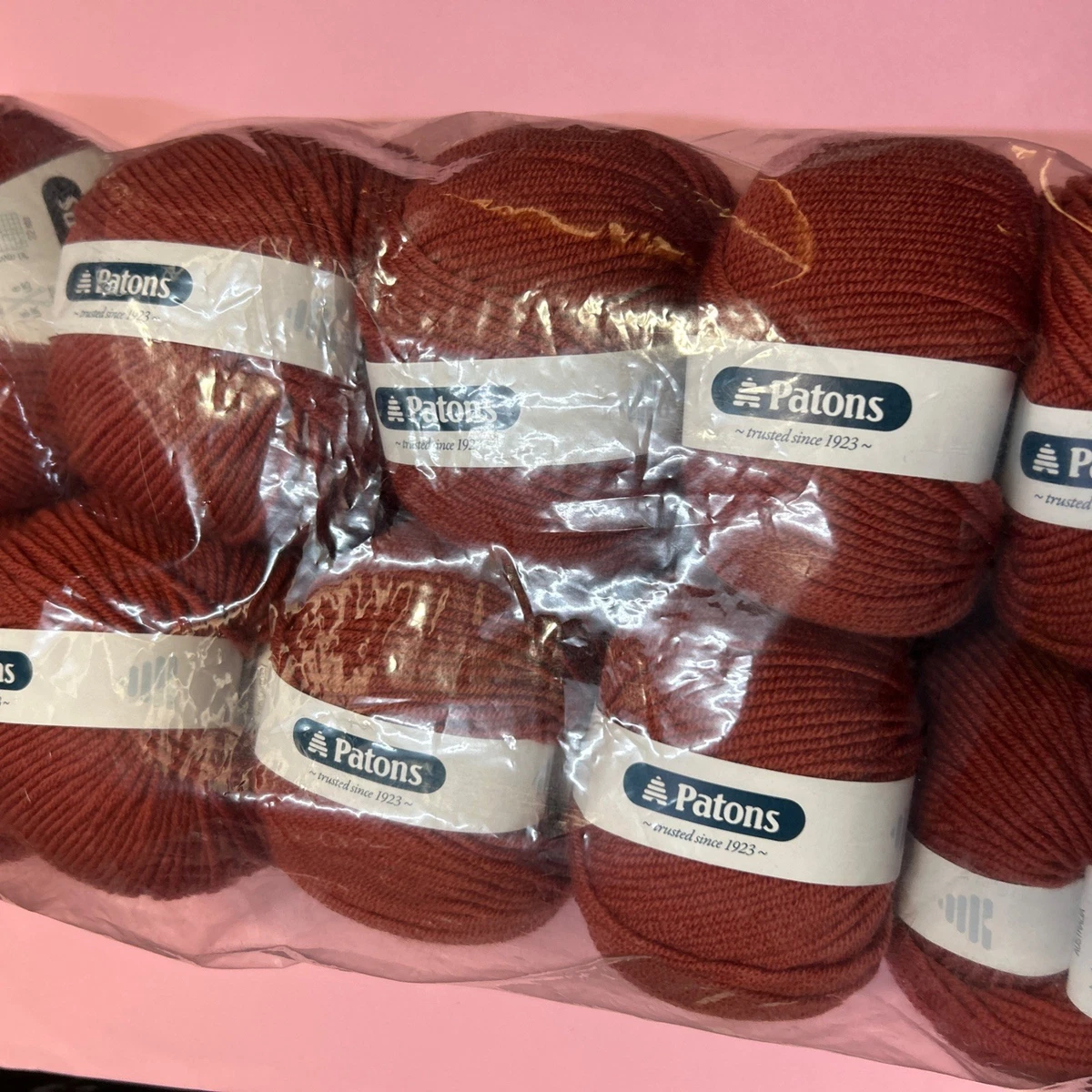 Patons Extra Fine Merino x 10 Balls  Lot  8Ply 50g Merino Wool #2128 Ceder