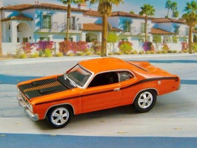Muscle Car 1970-1976 Plymouth 340 V-8 Duster Sport Coupe 1/64 Scale Ltd Edit I