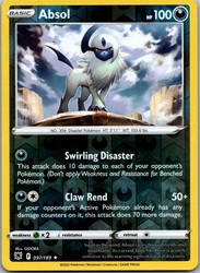 Absol 097/189 Astral Radiance Reverse Holo Rare