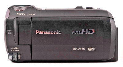 Panasonic HC-V770 Full HD Camcorder 50x Optical Zoom Wi-Fi MINT | eBay