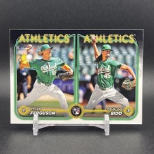 Ferguson & Bido 2024 Topps Update Series #US69 Rookie Combos Athletics RC