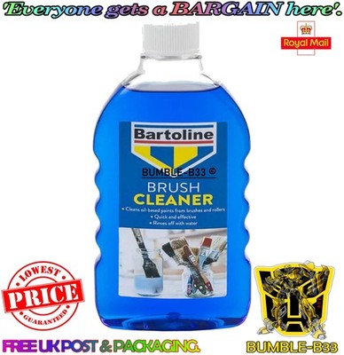 Bartoline Pinselreiniger Lackentferner auf Ölbasis für Pinsel 500ML