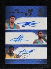 2007 SP Rookie Threads 16/25 Tyson Chandler Hilton Armstrong #MT-CAW Auto 1oa6