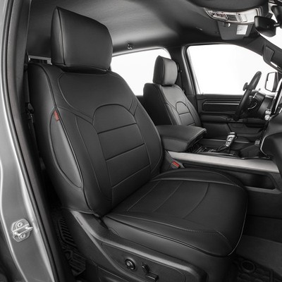 EKR Car Seat Covers Leather Full Set for RAM 1500 CrewCab 2019-2026 Truck Pickup