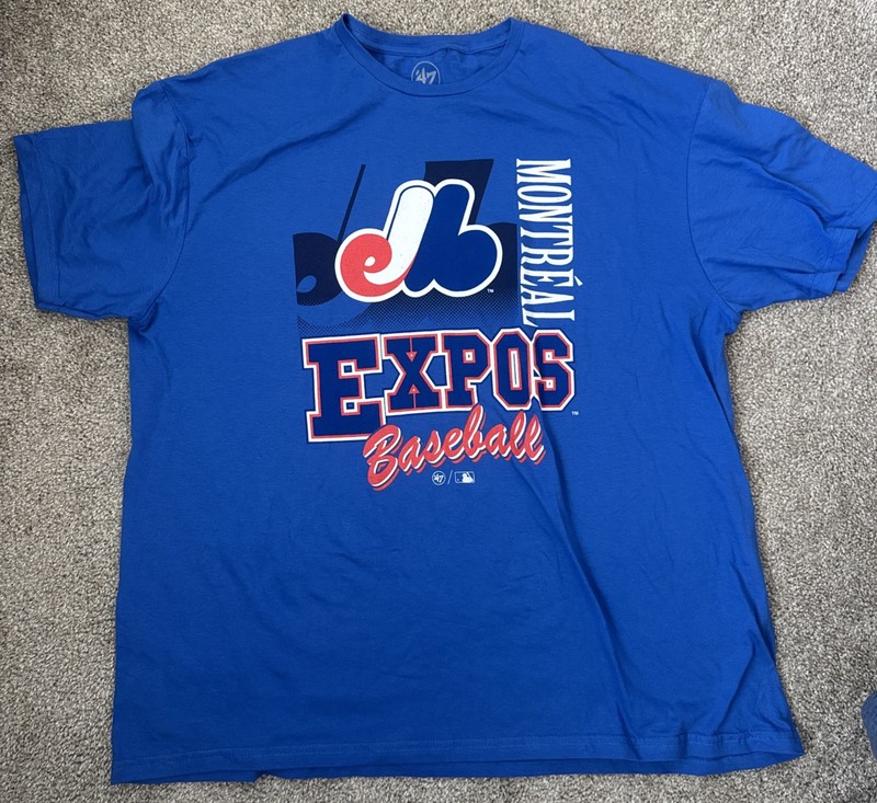 Vintage Montreal Expos Tee Shirt Xxl